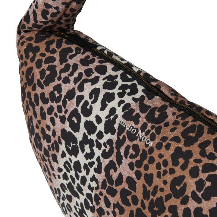 Puffy cross body bag hazel leopard