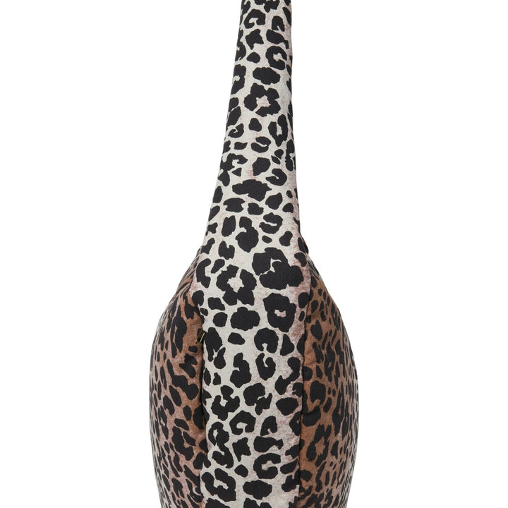 Puffy cross body bag hazel leopard