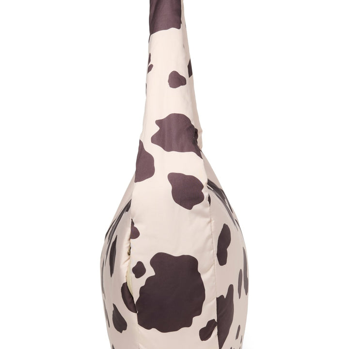 Puffy cross body bag bruin