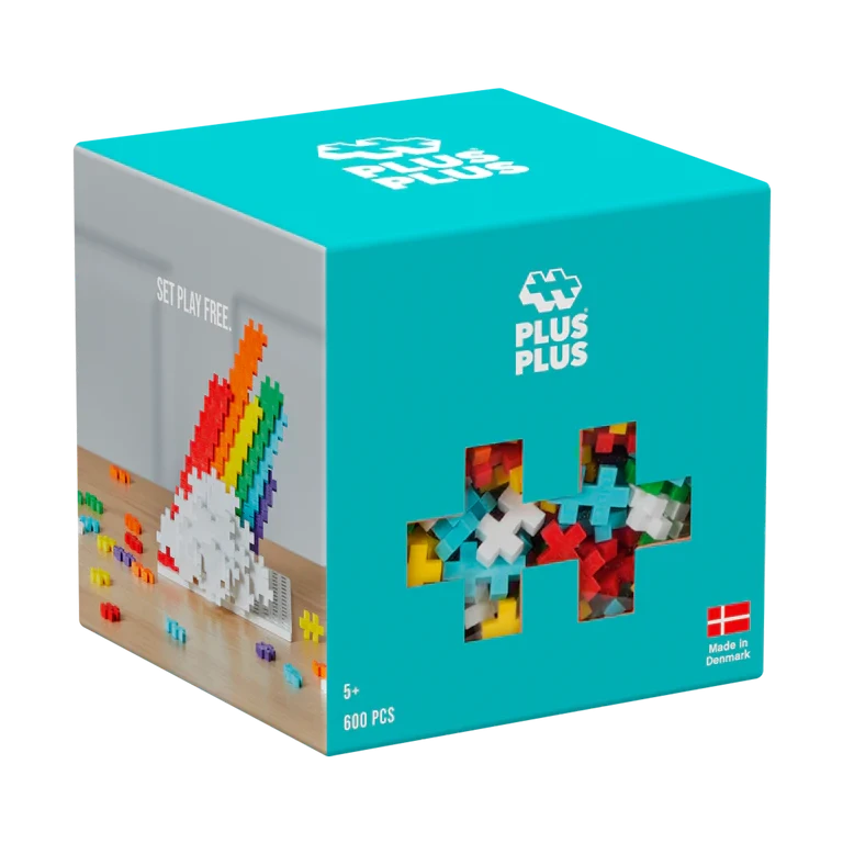 Box rainbow 600 pieces (5+ years)