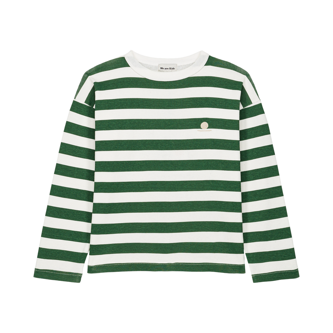 Top Dino teenagers & adults ribbed green stripes