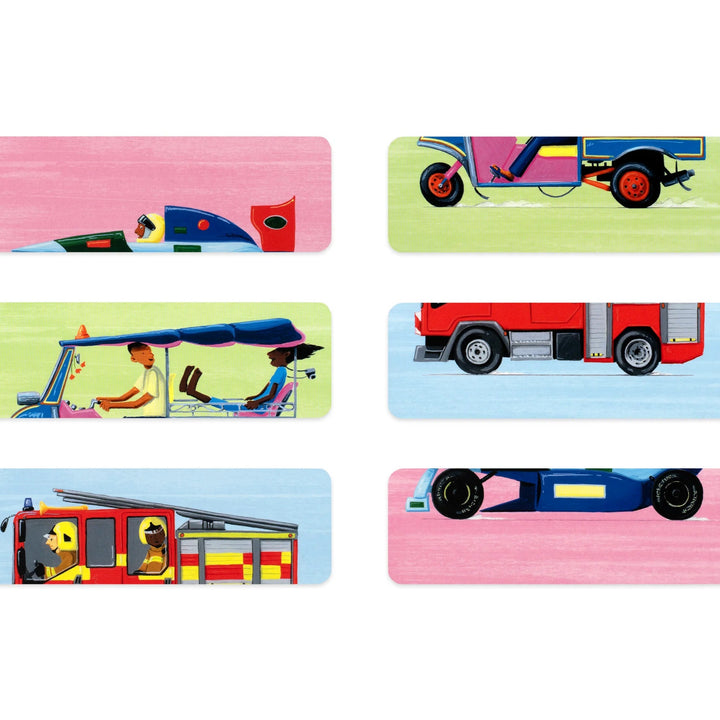 Wild Rides - een mix en match kaartenspel (3+ jaar)