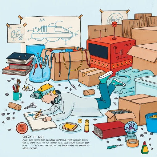 My amazing inventions sketchbook