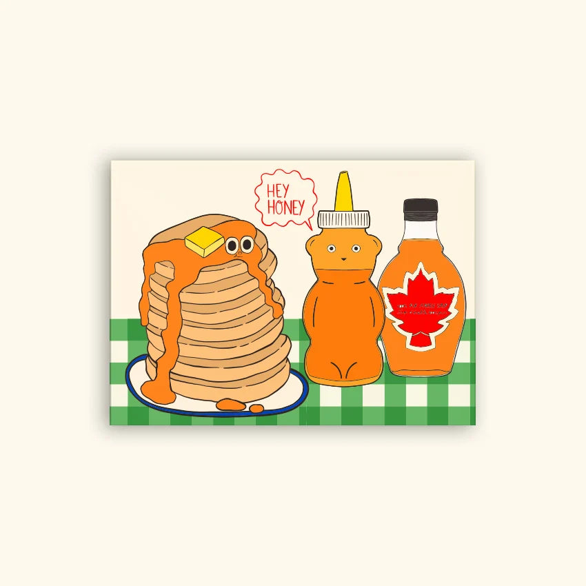 Pancakes team kaart A6