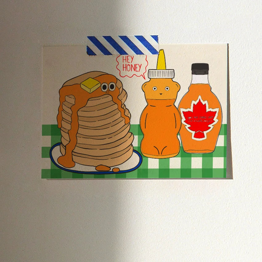 Pancakes team kaart A6