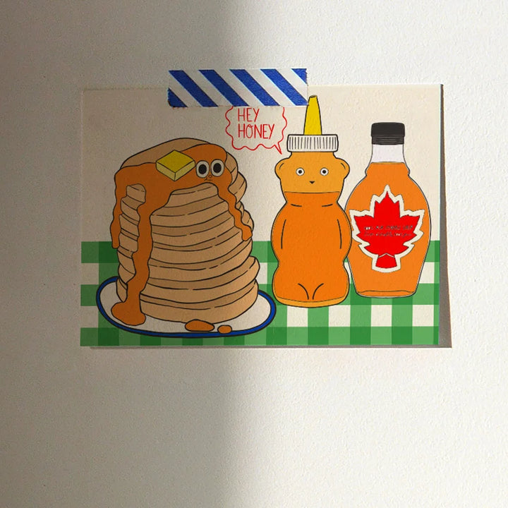 Pancakes team kaart A6