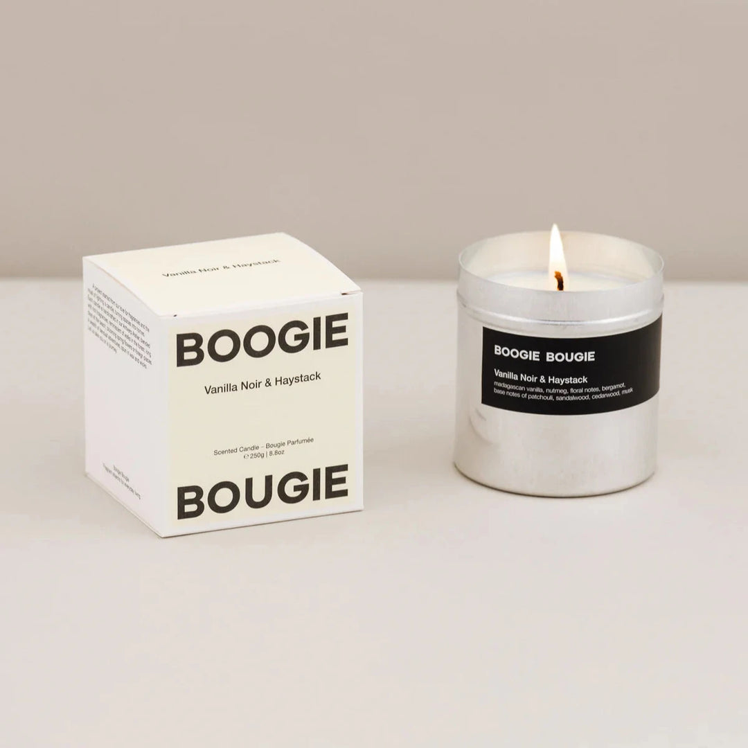 Scented candle Vanilla Noir & Haystack