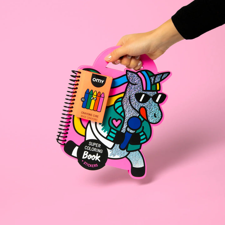 Coloring & sticker book Lily (3+ years)