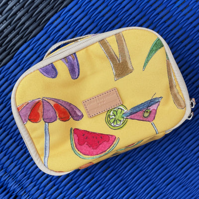Lunch bag tropical yellow (isothermal lining)