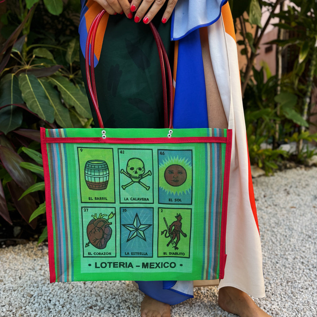 The Mexican shopper green