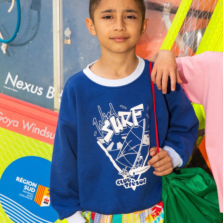 Sweater windsurf blue