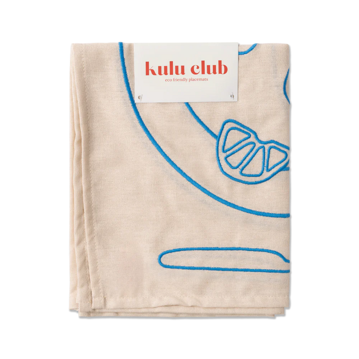 Placemats vis (set van 2)