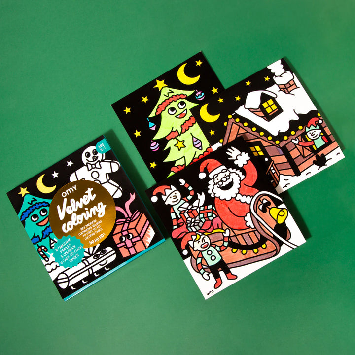 KERSTCOLLECTIE! Velvet kleuren ho ho ho (3+ jaar)