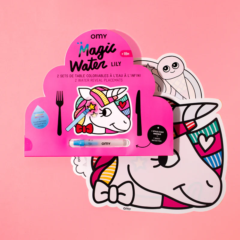 Magic water placemats lily (18m+)