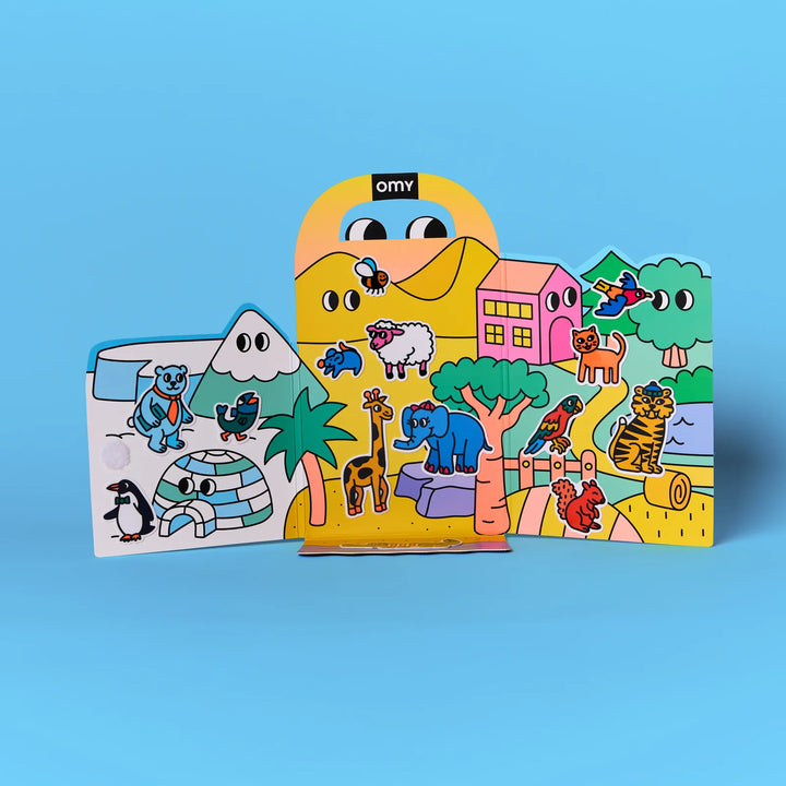 Montessori Stickers Kit Animals (3+ years)