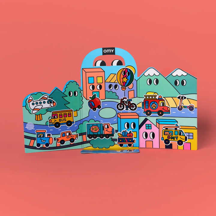 Montessori Stickers Kit Vroom (3+ years)