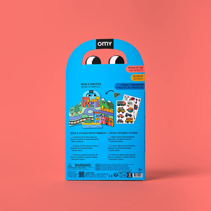 Montessori Stickers Kit Vroom (3+ years)