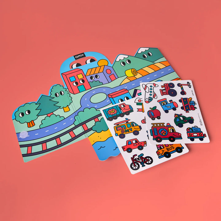 Montessori Stickers Kit Vroom (3+ years)
