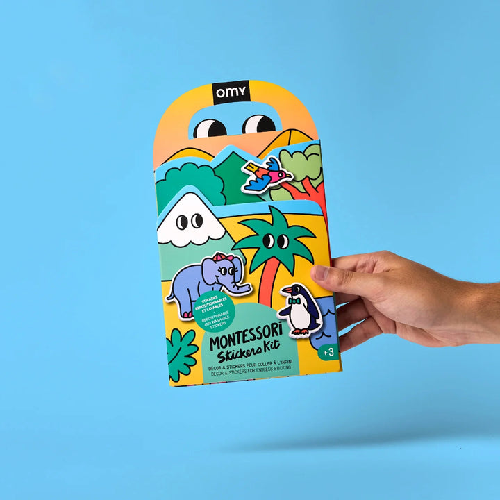 Montessori Stickers Kit Animals (3+ years)