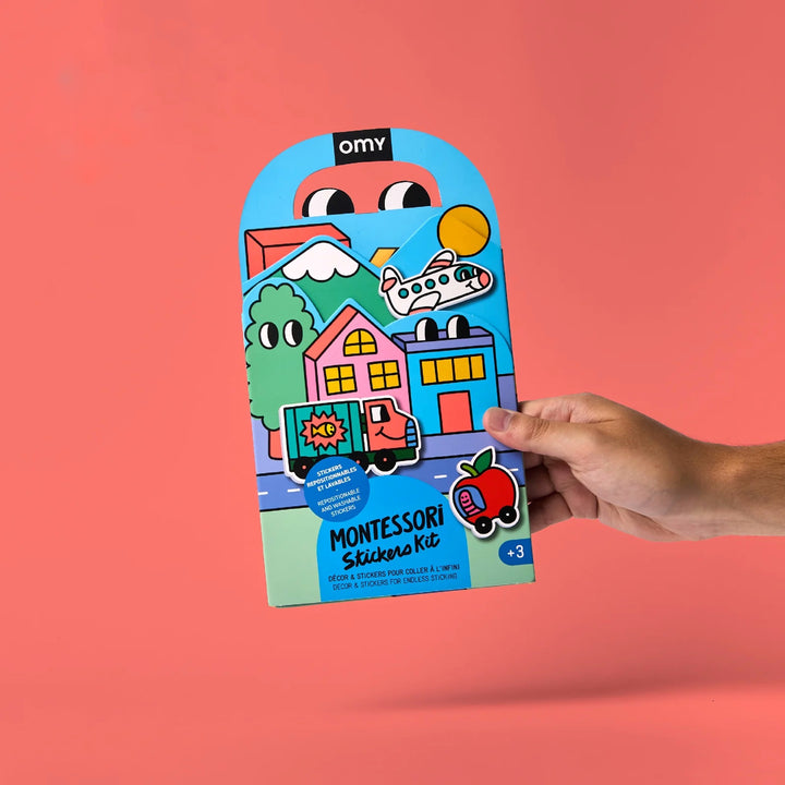 Montessori Stickers Kit Vroom (3+ years)