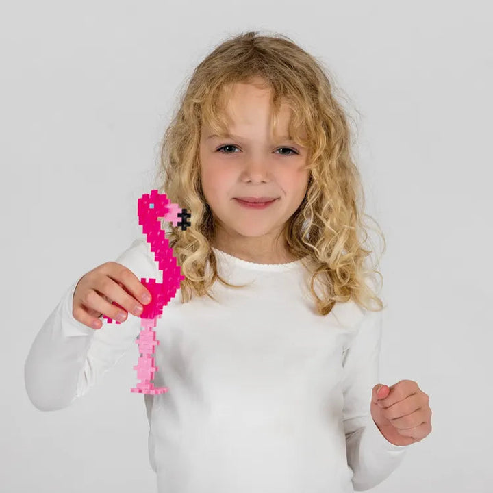 Tube Flamingo 100 stuks