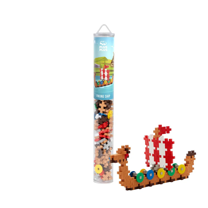 Tube Viking ship 100 stuks