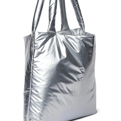 Mombag silver puffy