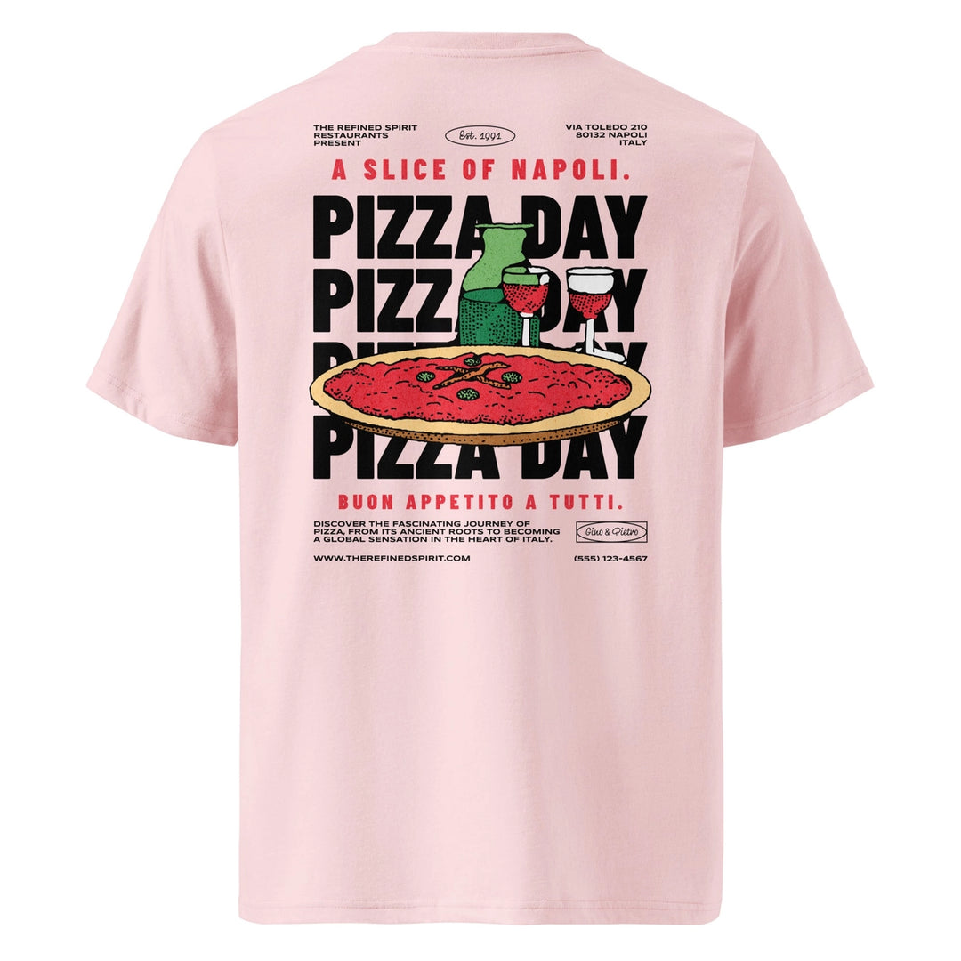 A Slice of Napoli pink t-shirt