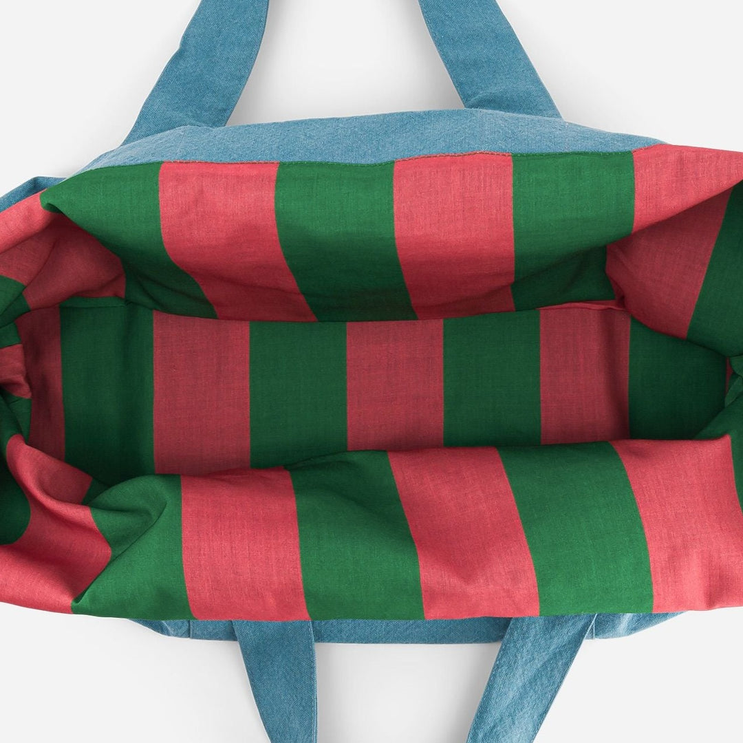 Etui Barbette medium mediterraans blauw