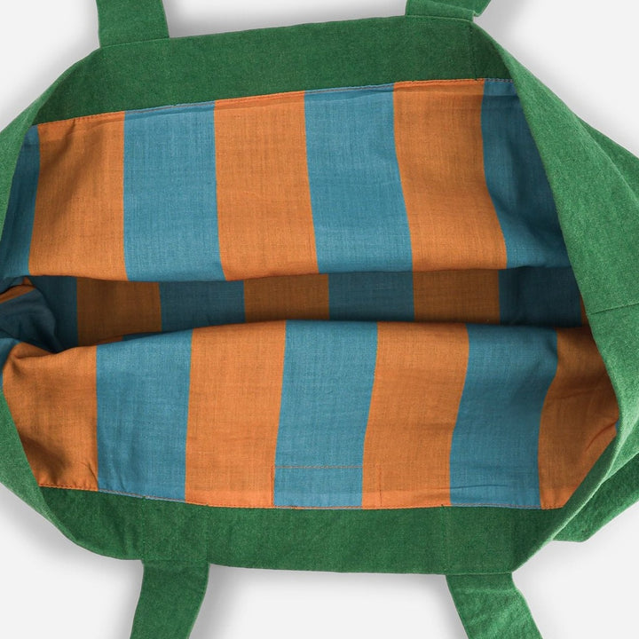 Pouch Barbette medium palm green