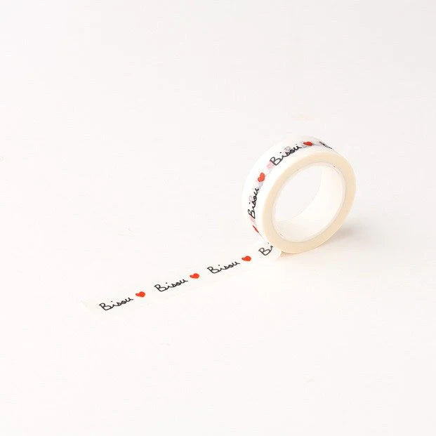 Masking tape bisou