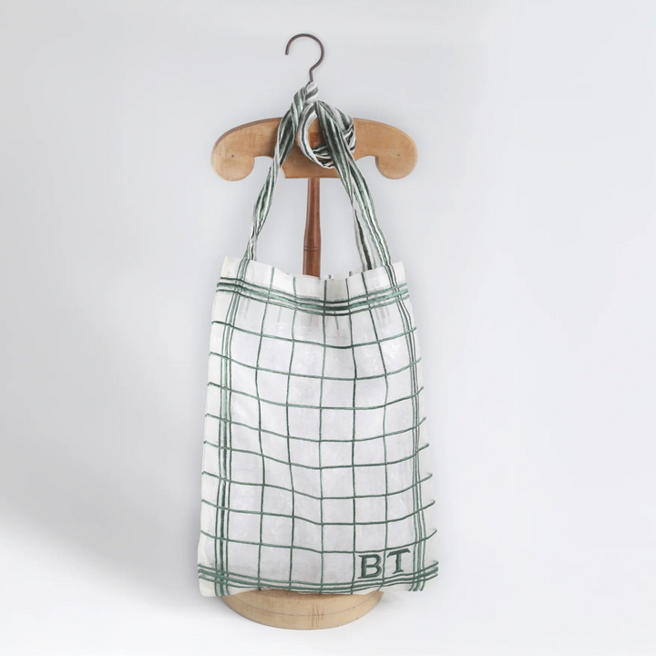 Grote groene vaatdoek tas