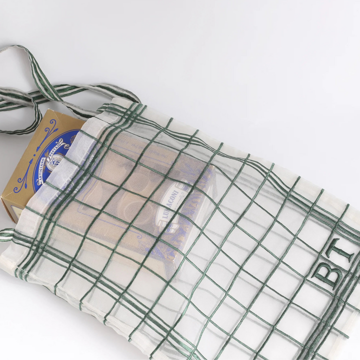 Grote groene vaatdoek tas