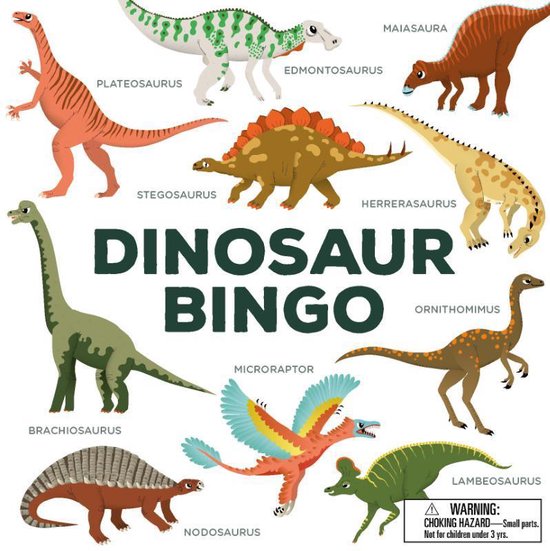 Dinosaur bingo (3+ jaar)