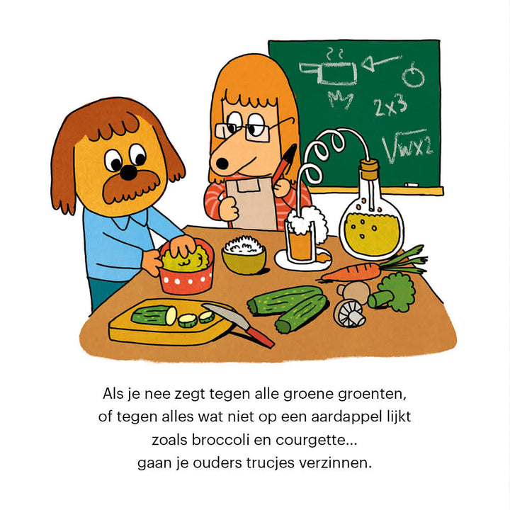 Handboekje voor het eten aan tafel