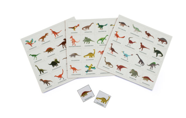 Dinosaur bingo (3+ jaar)