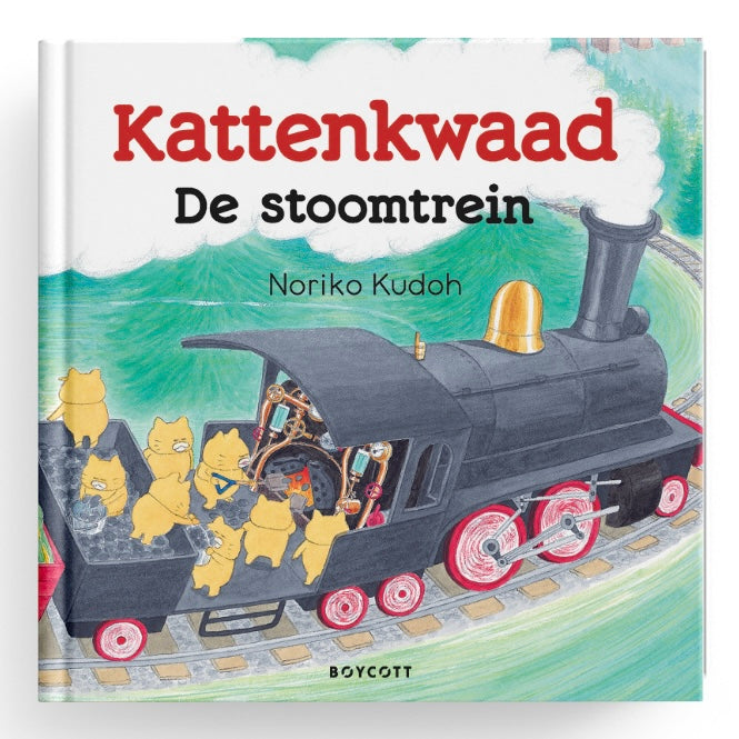 Kattenkwaad de stoomtrein