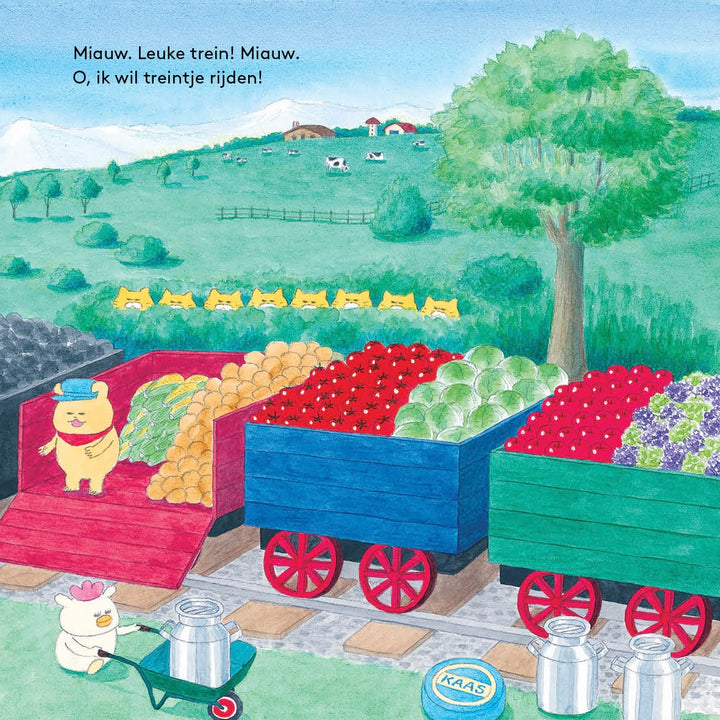 Kattenkwaad de stoomtrein