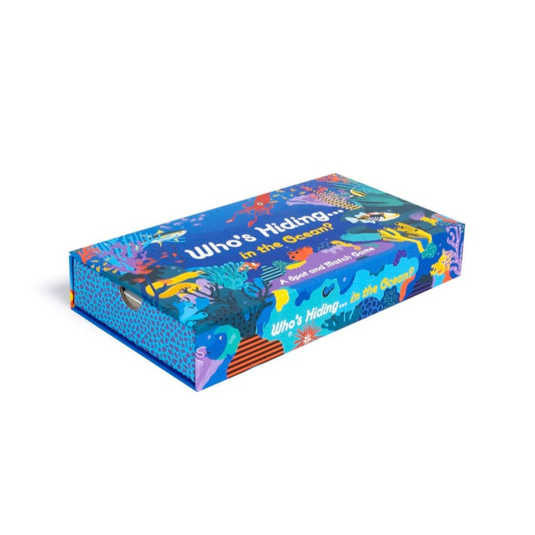 Who's hiding in the ocean - a spot and match game (4+ years)