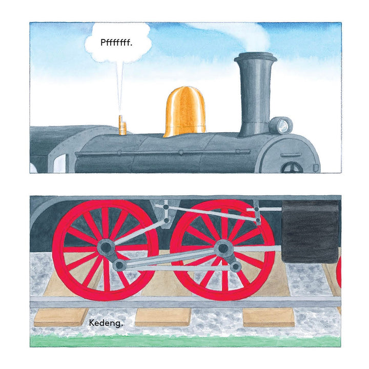 Kattenkwaad de stoomtrein
