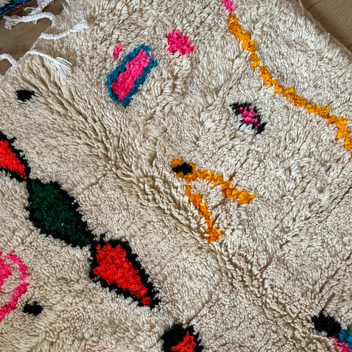 Azilal Site multi berber rug / approx. 255 x 163cm