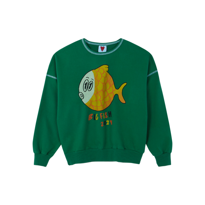 Fresh Dinosaurs - Sweater big fish / 12-14y