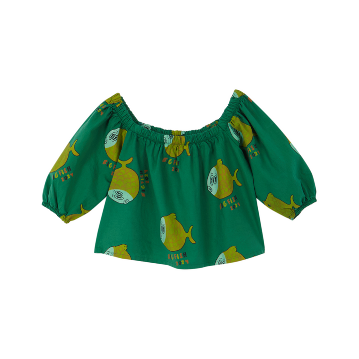 Fresh Dinosaurs - Crop top big fish / 10-12y & 12-14y