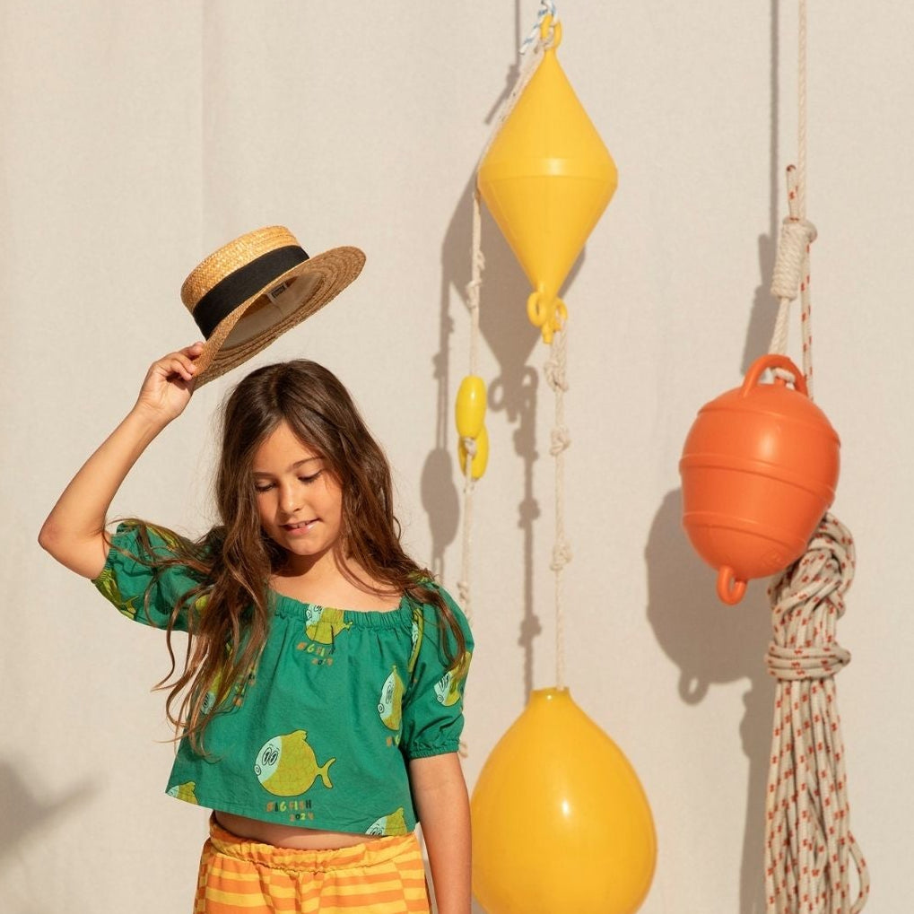 Fresh Dinosaurs - Crop top big fish / 10-12y & 12-14y