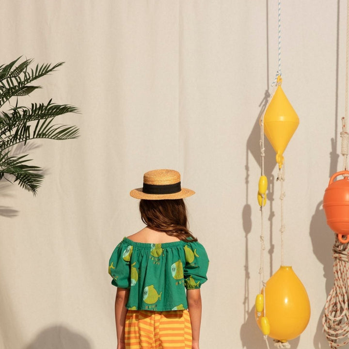 Fresh Dinosaurs - Crop top big fish / 10-12y & 12-14y