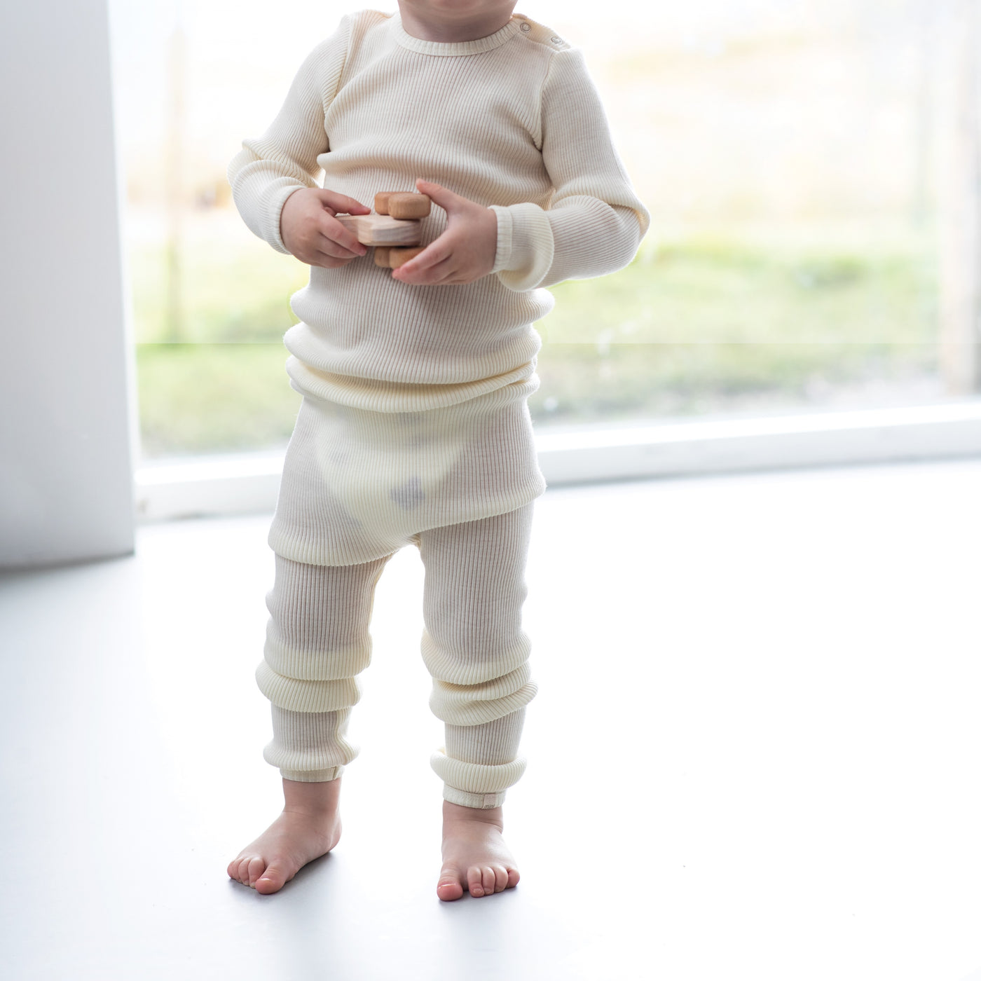 Legging Arona merino wool babies - multiple colours