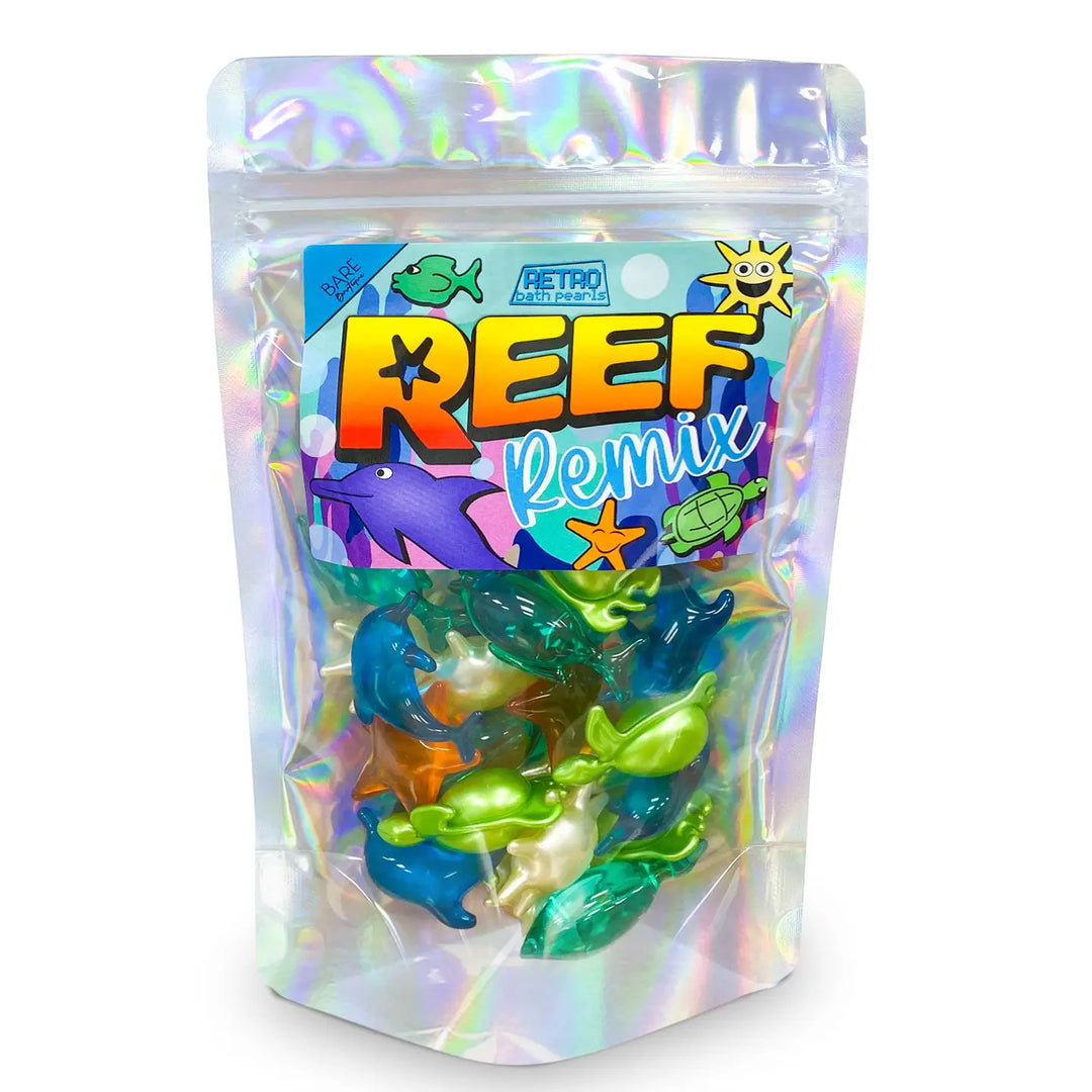 Retro bath pearls: ocean