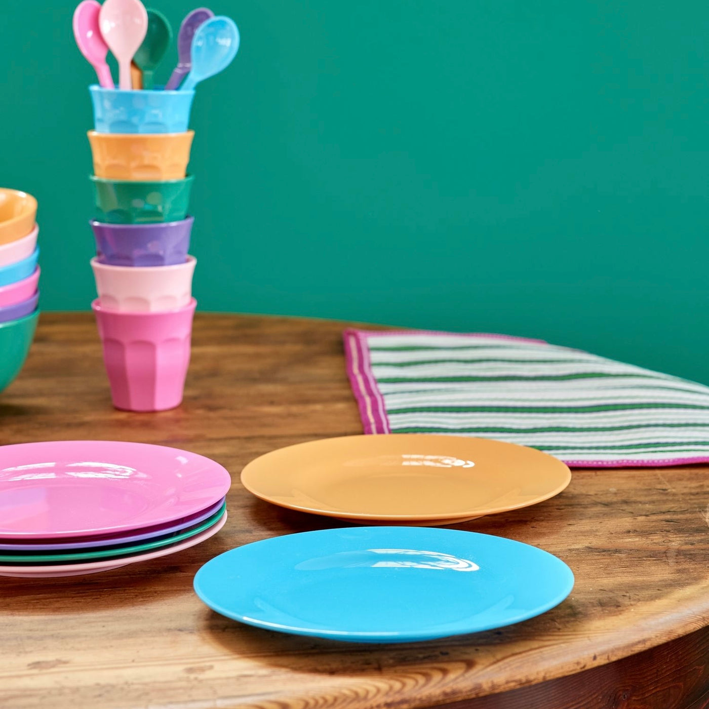 Melamine Zijbord (Multikleur) 6-pack