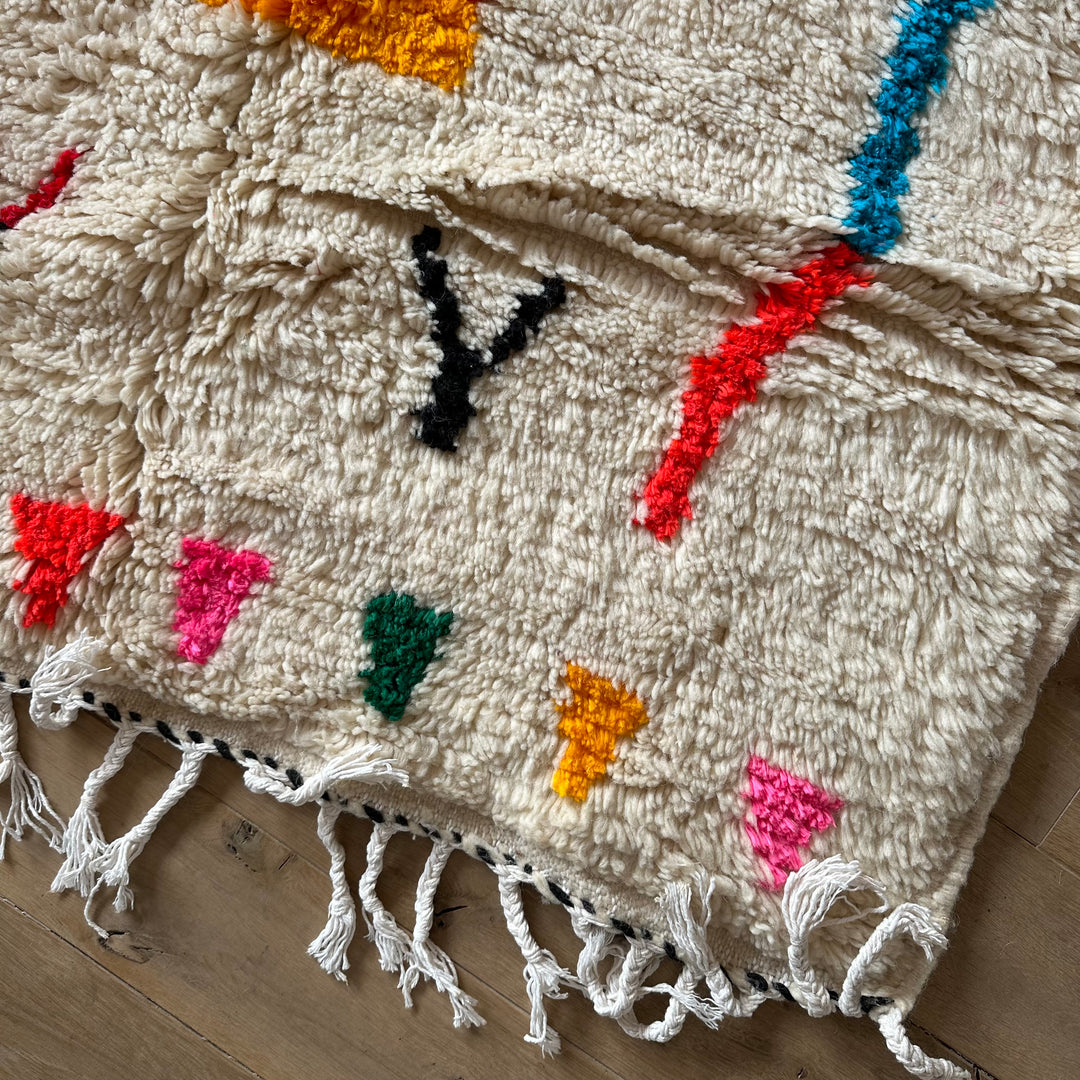 Azilal Site multi berber rug / approx. 255 x 163cm