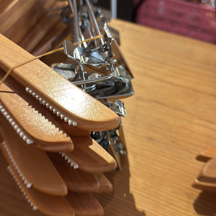 Teddy kledinghangers met knijpers kinderen (10 stuks)